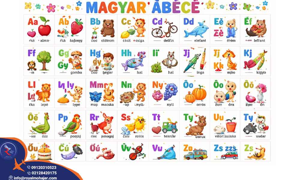 آموزش الفبای زبان مجاری