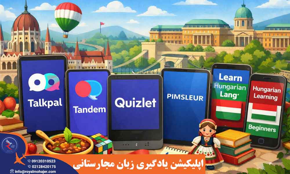 اپلیکیشن یادگیری زبان مجارستانی